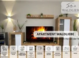 Exklusives 5-Sterne Apartment Waldliebe mit Indoor-Pool, Sauna, top Lage und Ausblick in die Natur, Hunde willkommen