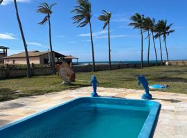 Pousada frente mar，位于贝贝里比的酒店