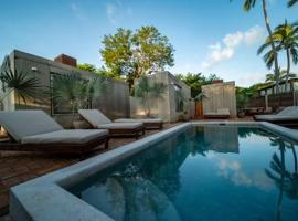 Templo Boutique Casitas Surf and Yoga Retreat Saladita，位于La Majahua的酒店