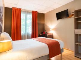 Logis Hôtels et restaurant La Pause Rn7，位于La Coucourde的酒店
