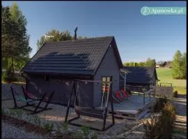 APANÓWKA domki z balią jacuzzi sauna