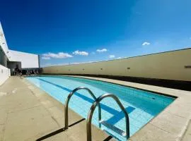 Quarto Mobiliado no Hotel Go Inn Taguatinga com Wi-Fi, Ar Condicionado e Estacionamento Grátis