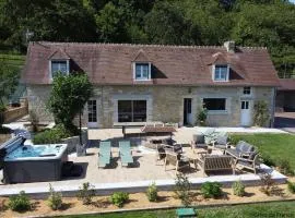 Gîte charmant avec spa et court de tennis, proche Haras du Pin - FR-1-497-221