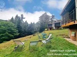 Triplex Montagnard avec Sauna et Balcon, Vue Pistes - FR-1-496-338