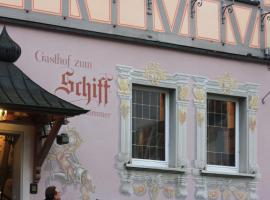 Gasthof Schiff，位于内卡河畔霍尔布的酒店