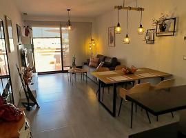 Apartamento acogedor a 200m de la playa con jardín comunitario - ES-376-10，位于普尔皮的酒店