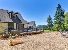 Oregon Wine Country Retreat Sip and Dine Outside