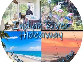 Pet Friendly, Hot Tub, 8ml to Beach, 7ml to Sebastian，位于塞巴斯蒂安的酒店
