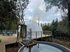 Glamping III Domo 7 Tazas con Tinaja，位于莫利纳的豪华帐篷营地