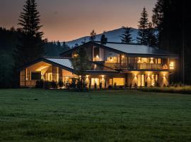 Luxury Chalet Tre Cime mit Privat Spa & Pool，位于塞斯托的酒店