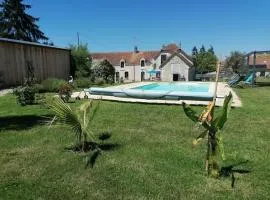 Gîte Hibou avec piscine 4-6 personnes
