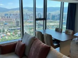 Studio apartment at Shangri-La Centre, Ulaanbaatar