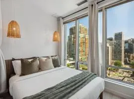Cityview Suite near Robson Square and Canada Place for 6 Guests