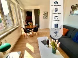 Le Perchoir-WIFI-Face à la Gare-Terrasses-Proche tous commerces