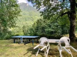 Appartement avec grand espace vert