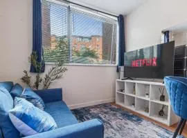 Modern Studio, Brum City Centre, Wi-fi, Smart Tv, Netflix, Prime video, Ps5, Gym gear, Easy access to restaurants, bars, Sea life center, museums, New street station and Snowhill