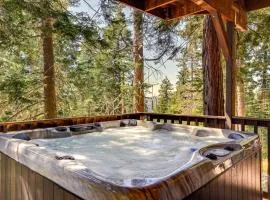3 Mi to Lake Arrowhead Village Dog-Friendly Cabin