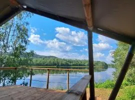 Safari tent 'Älven', mini-camping Nästorp broa