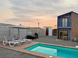 Tiny House con Piscina Privada, Jacuzzi, Parrilla y Starlink