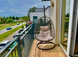 80 m2 Rooftop Apartment with Balcony & Free Parking