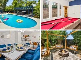 HotTub, FirePit, Pets, Pool Table, Outdoor Dining