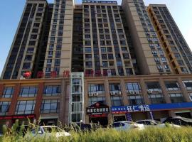 Thank Inn Hotel Anhui Fuyang Funan County Yunhe Dong Road，位于城郊的酒店