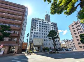 县厅前绿色饭店，位于熊本熊本机场 - KMJ附近的酒店