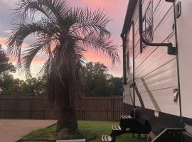 "Glamping" near UA & Mercedes on private property