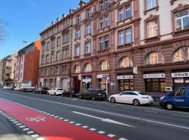 Zentrale 1 Zimmer Wohnung mit Küche，位于美因河畔法兰克福的酒店