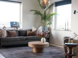 Chocolaty Warmth Home 3BR Flat with Cozy Balcony