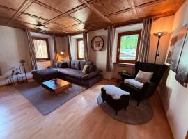 Ferienwohnung mit Kamin und Balkon，位于萨姆瑙恩的酒店