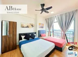 ABHome "FRIDAY Suite" #Midas Seri Alam #City view #Mall #Masai JB