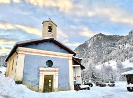 Casa-Le Toussiard apart dans chalet St-Véran 4-6p，位于La Chalp-Sainte-Agathe的酒店