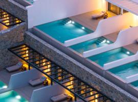 Muse οf Mykonos Luxury Suites，位于米克诺斯城的酒店