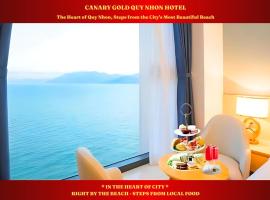 Canary Gold Hotel Quy Nhơn - Beachfront - Iconic Location，位于归仁的酒店