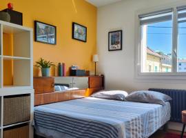 Chambre dans appartement agréable et calme à 15 mn du Centre Ville，位于安锡的酒店