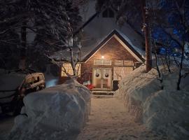 snowhere ski lodge，位于白马村的山林小屋