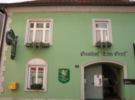 Hotel Der Greif，位于莱奥本的酒店