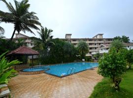 2BR luxurious flat by Benaulim beach，位于比纳里姆的酒店