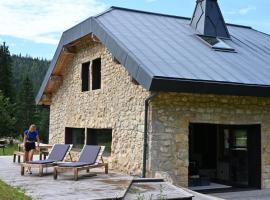 La loge de la Dolarde，位于普雷芒翁的木屋