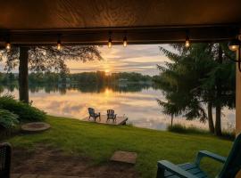 Chalet Cozy au Lac Bélisle，位于Saint-André-Avellin的酒店