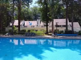 Studio Eik 105 at the pool in nature domain