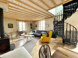 La Maison d'Artiste à 5 min du Haras du Pin, Normandie，位于Ginia的酒店