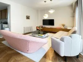 Design apartment with air conditioning, 5 minutes from Paris