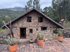 Casa de campo Cucunuba cabaña Buena Vista，位于Cucunubá的酒店