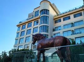 The Purple Horse Hotel 北京紫龙花园酒店 - Beijing Sky Garden Boutique Hotel & Rooftop Infinity Mini Pool & near Forbidden City & Wangfujing & Tiananmen & Nanluoguxiang & Lama Temple，位于北京的尊贵型酒店