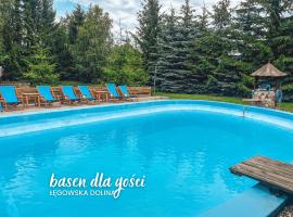 Łęgowska Dolina，位于奥莱茨科的酒店