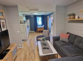 Damveien 1-Apartment，位于Bleik的酒店