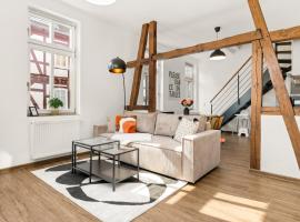 LUMEN - Design Loft - Zentral - PS5 - Balkon，位于富尔达河畔罗滕堡的酒店