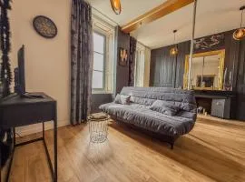 T2 en centre-ville d'Illiers-Combray - parking- lit king size - terrasse